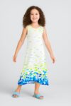 Robe fille motif coloré